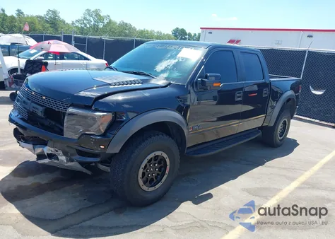 2014 Ford F-150 Svt Raptor z USA, uszkodzony, nr VIN 1FTFW1R65EFB97662